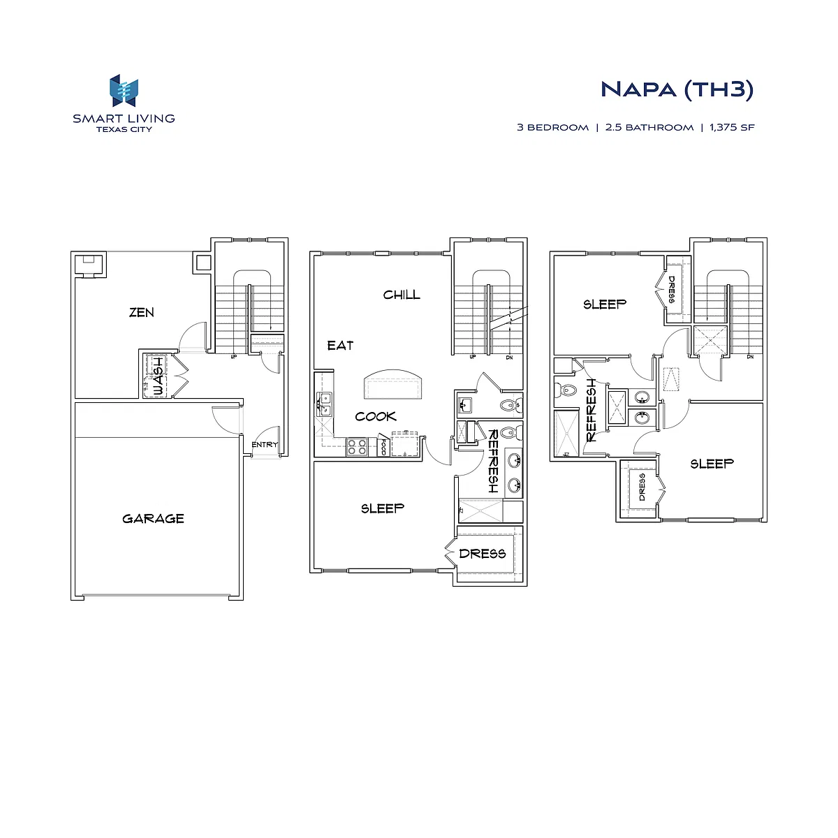 Floor plan TH-3
