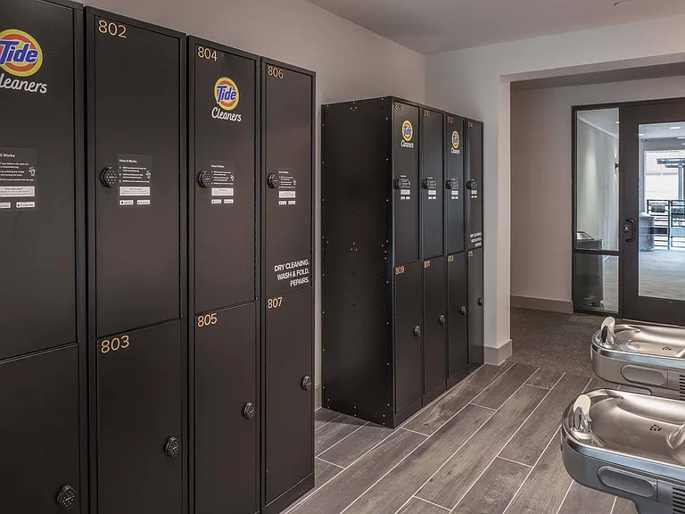 Enjoy added convenience with on-site cleaning services.
