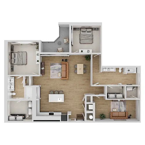 Floor plan B12