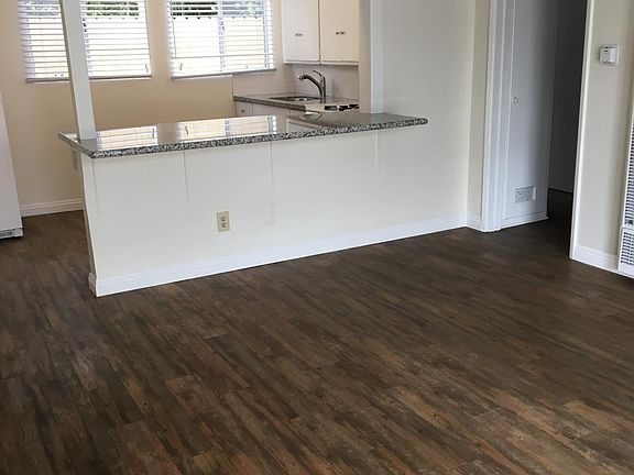 Living room into kitchen
