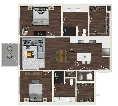 Floor plan B5