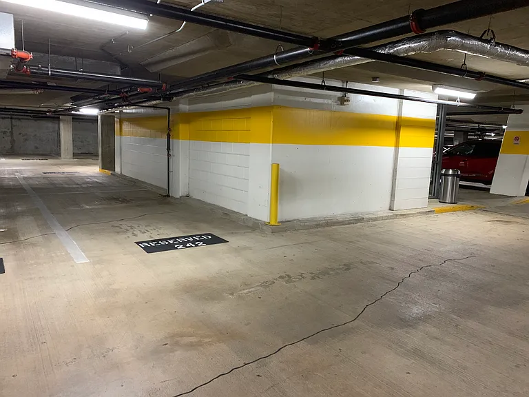 Dedicated parking spot for the unit.