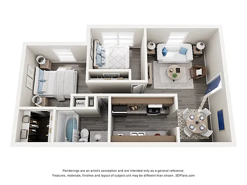 Floor plan B1