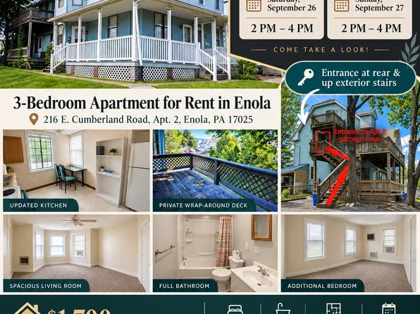 216 E Cumberland Rd Floor 2, Enola, PA 17025