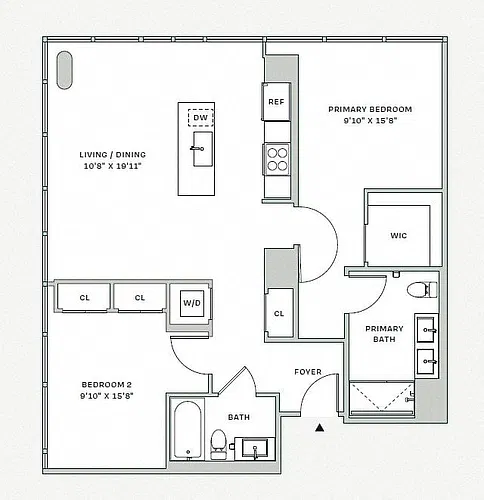 Floor plan B2A