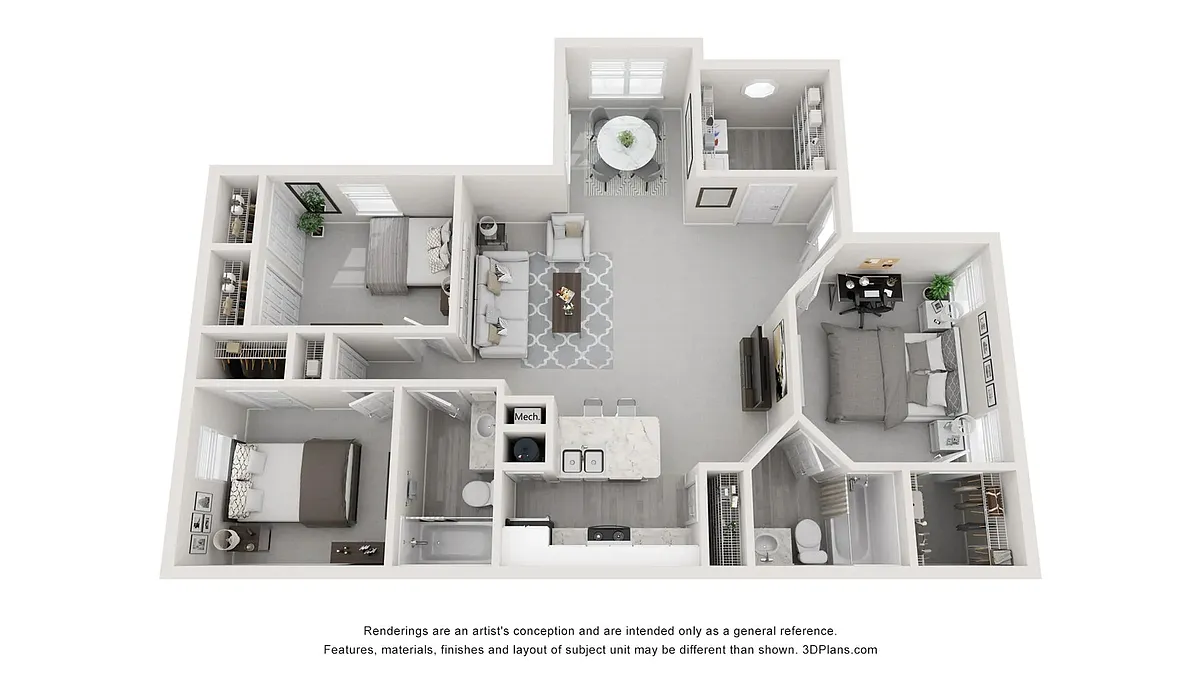 Floor plan The Saluda