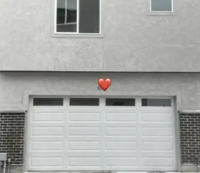 Double full size car garage