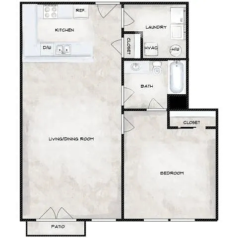 Floor plan 204