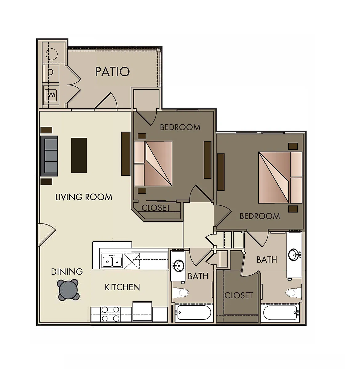 Floor plan B2