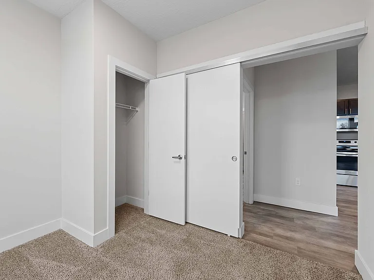 Bedroom Closet and Entry View Bedroom Closet and Entry View