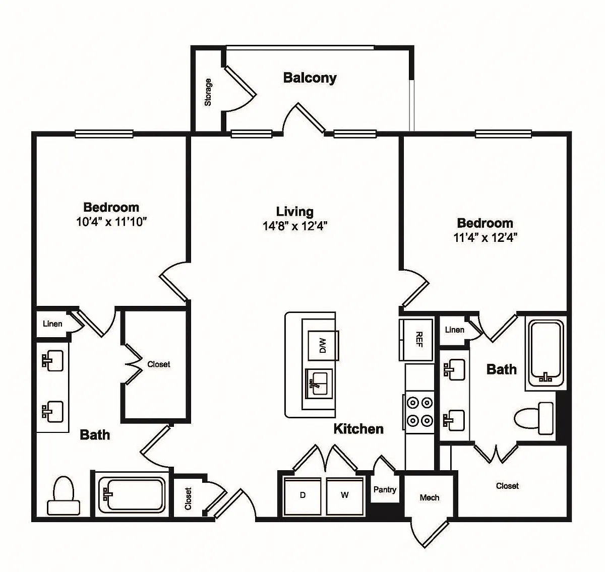 Floor plan B2