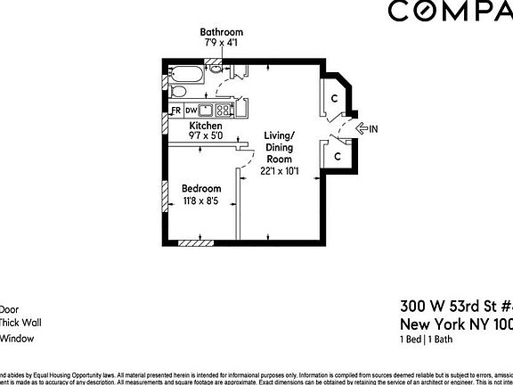 2nd image of 300 W 53rd St APT 4A