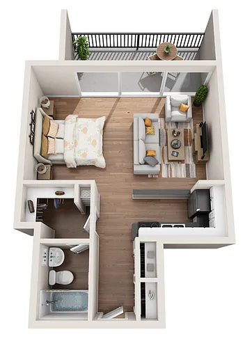Floor plan The Leeland