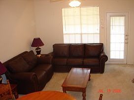 Looking from the kitchen to the Living Room