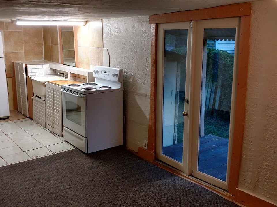 Living room and kitchen