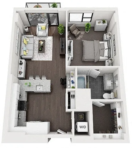 Floor plan 1D