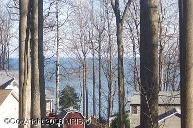View of Chesapeake Bay from back deck