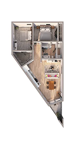 Floor plan B1
