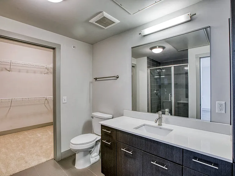 Walk in closet in select apartment homes