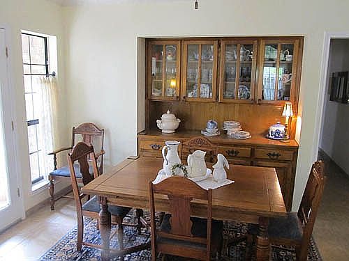 Dining rm - Built-in China