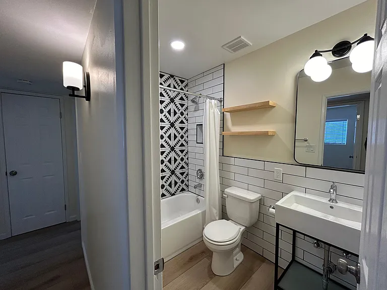 Hall bath