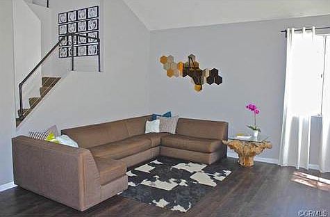 Spacious living room