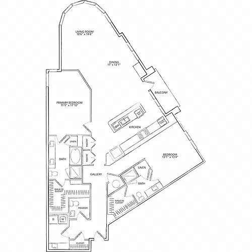 Floor plan B8