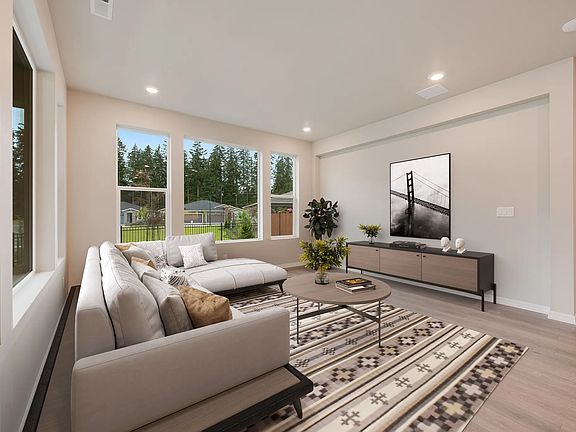 Great Room Virtually Staged