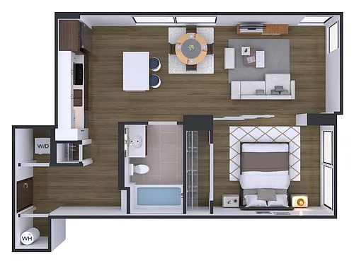 Floor plan 301-A01