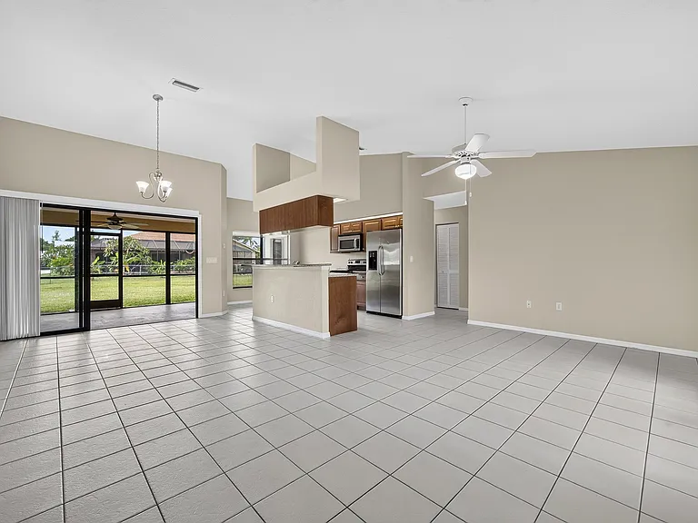 Open concept of living, dining and kitchen plus breakfast nook for easy living and entertaining.