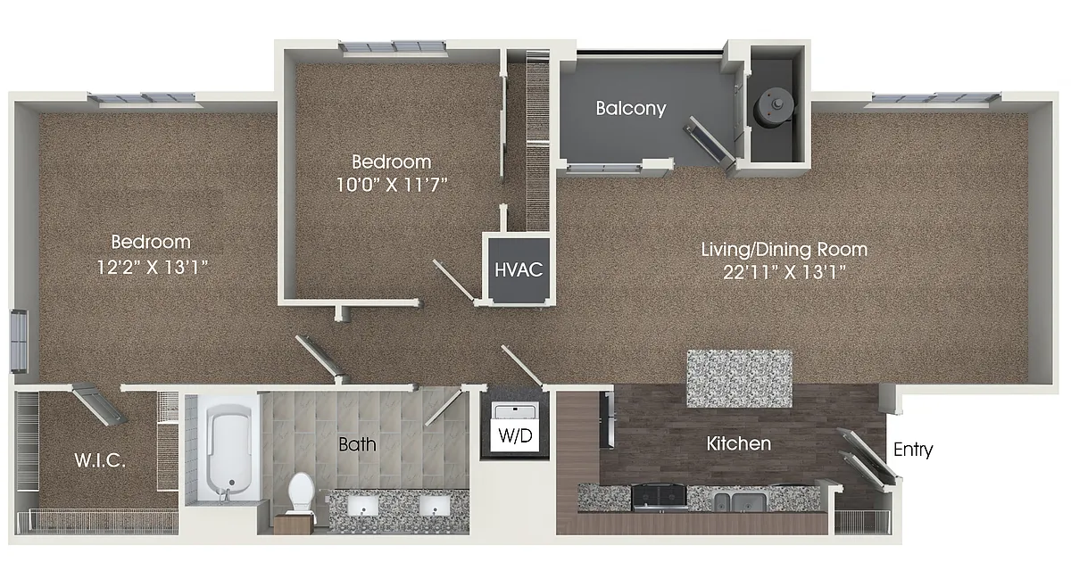 Floor plan B1