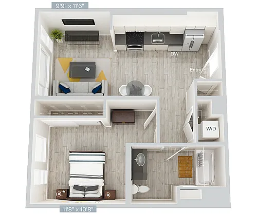 Floor plan A16