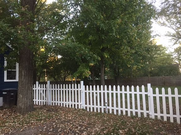 Fenced yard