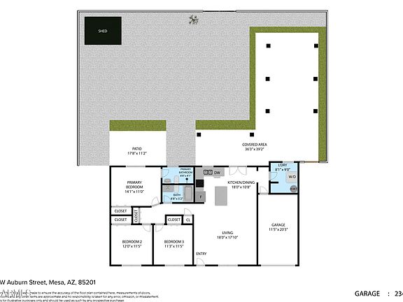 5th image of 1755 W Auburn Street