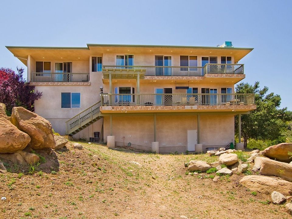 East facing rear of home