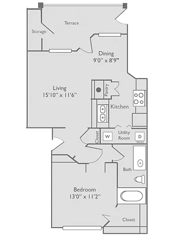 Floor plan P-A2