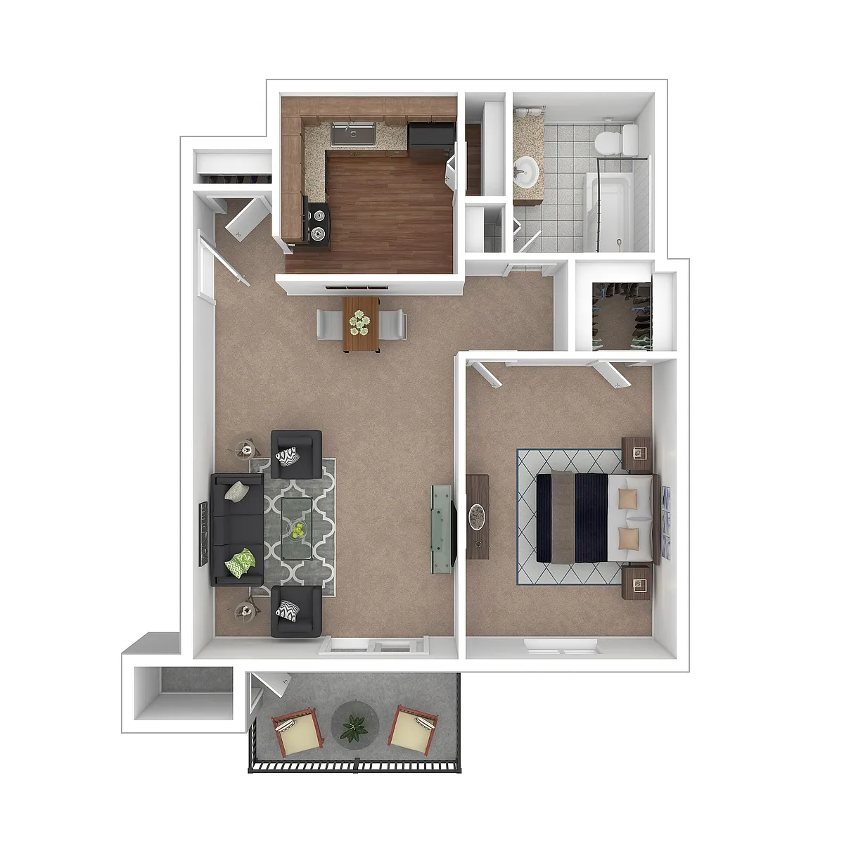 Floor plan A1 Brockton Woods
