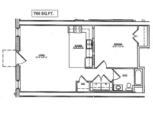 Floor plan Annex Apartment