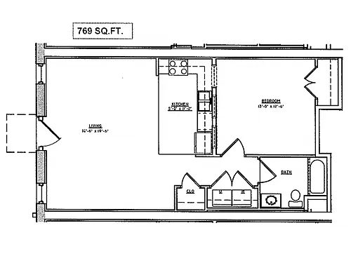 Floor plan Annex Apartment
