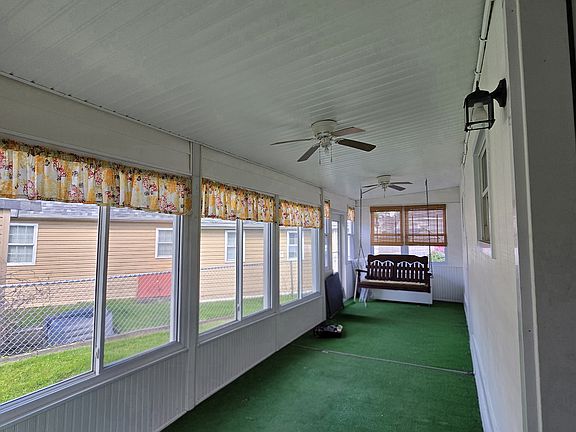 Sunroom off of the Kitchen