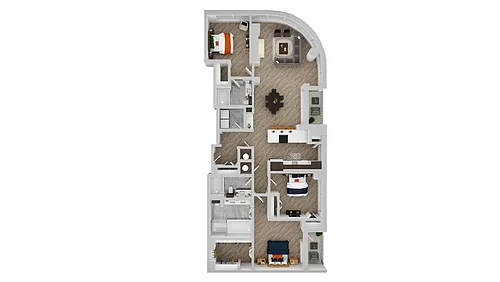 Floor plan PH07