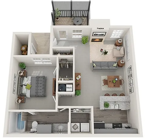 Floor plan Carolina