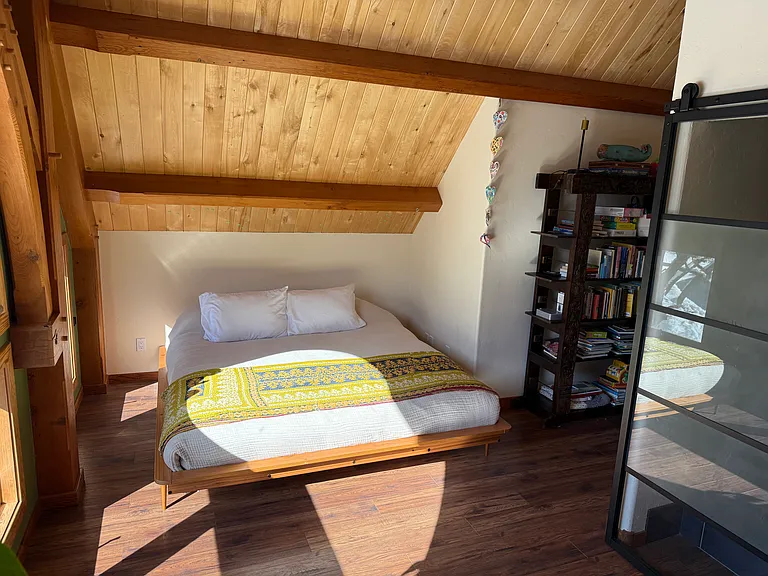 Second floor, larger bedroom with en suite