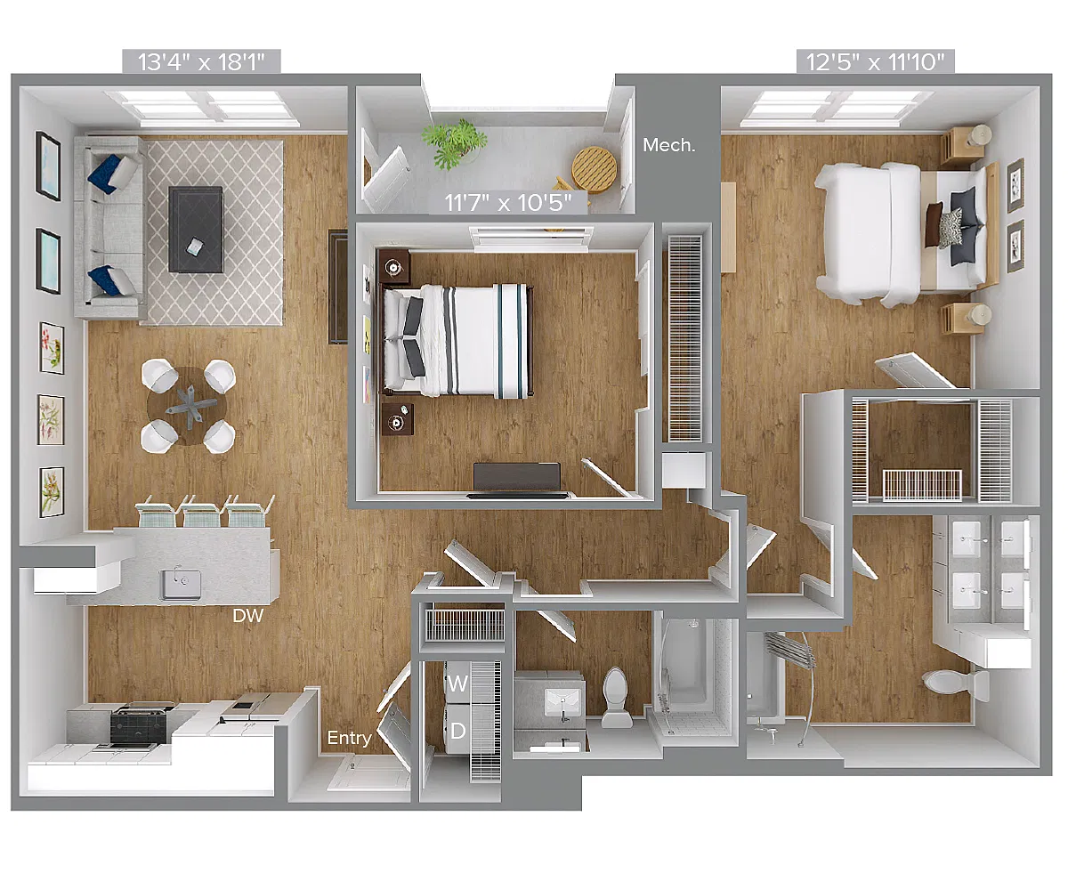 Floor plan Furnished-f-B2