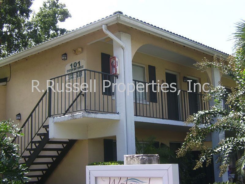 Front of condo