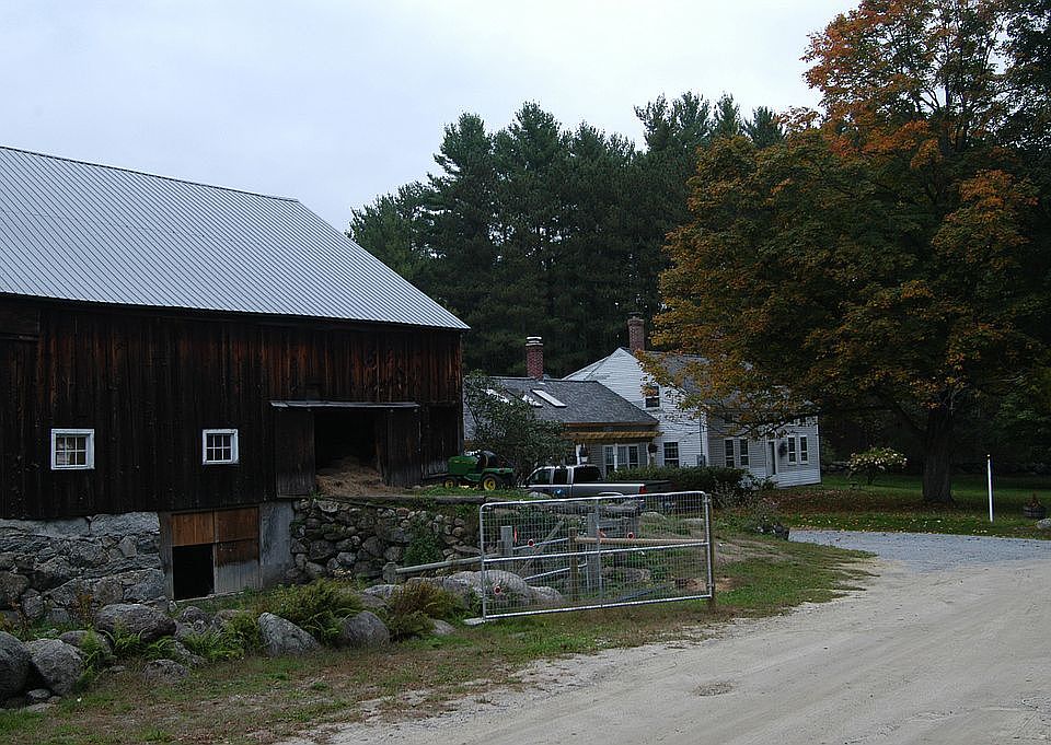 Antique barn, farmhouse