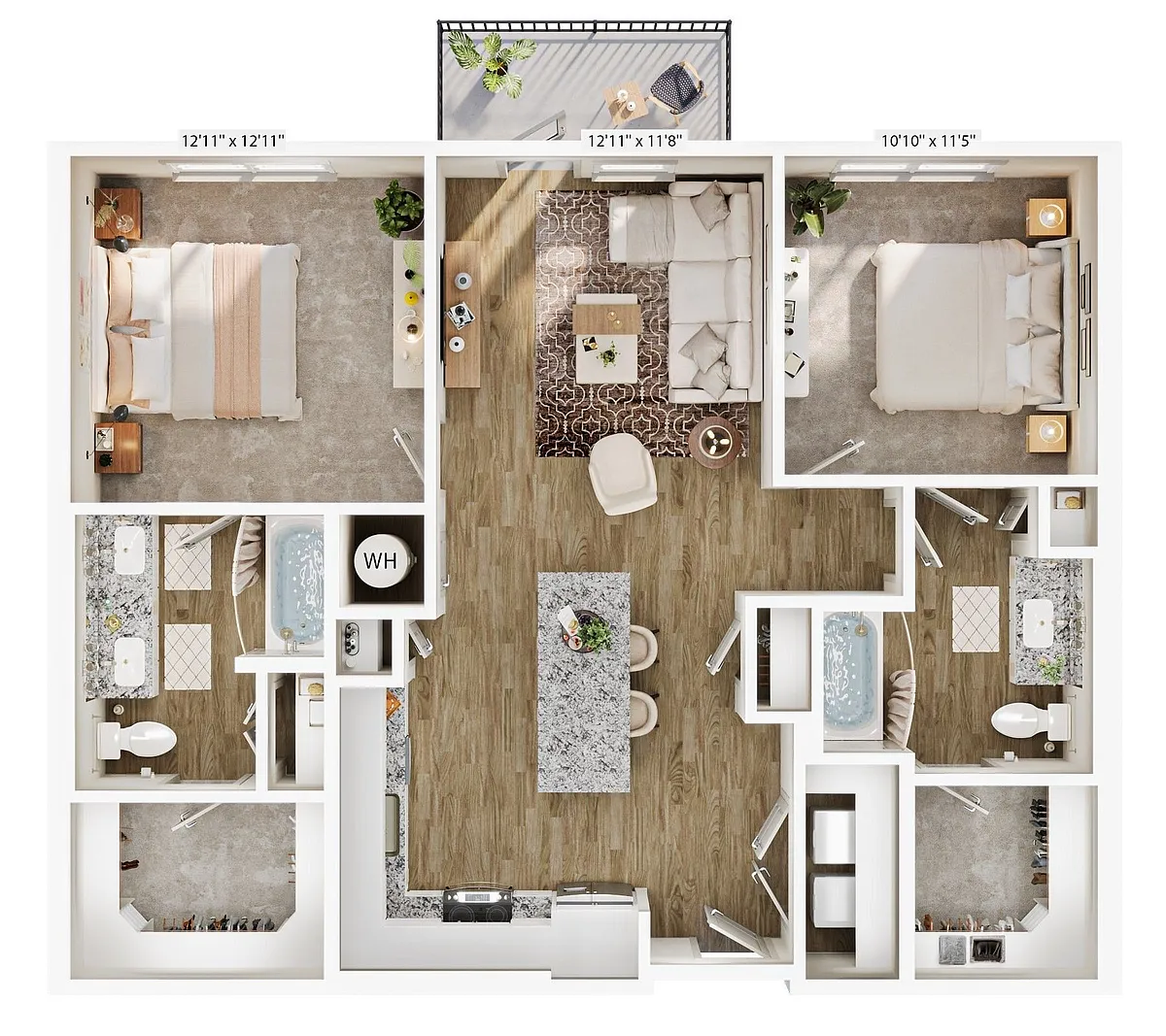 Floor plan B1