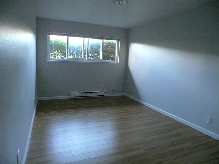 Large master bedroom - Window view