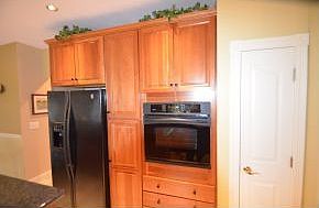 Maple cabinets