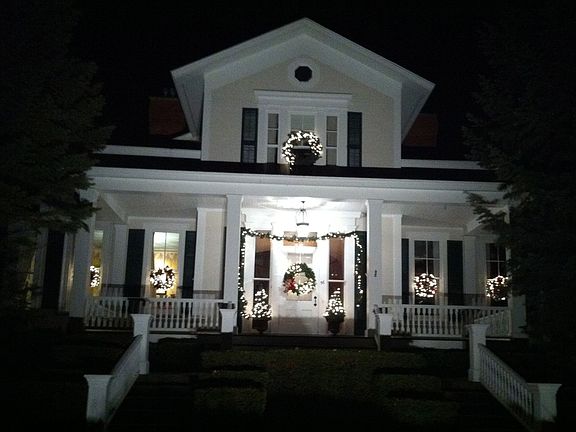 Decorated for Christmas